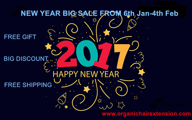 Happy New Year 2017 Big Sale